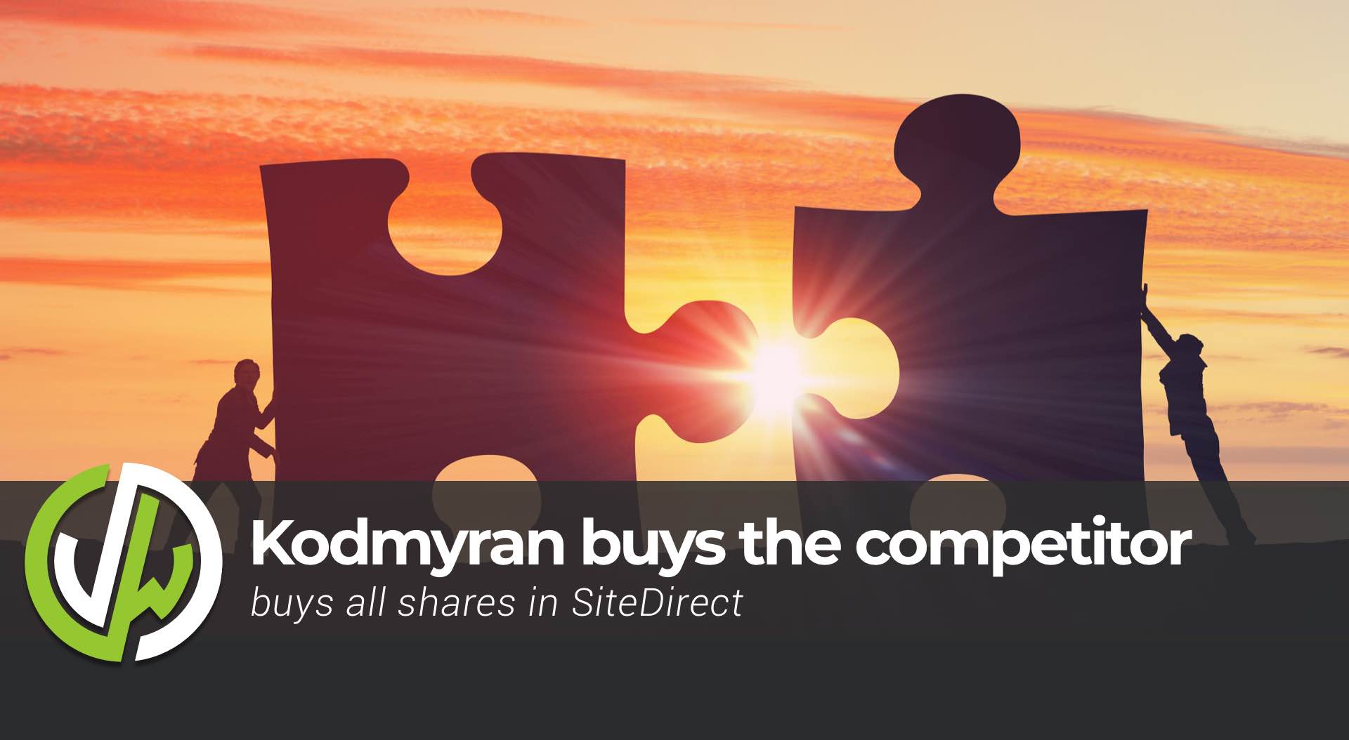 More information about "Kodmyran buys the competitor - buys all shares in SiteDirect"