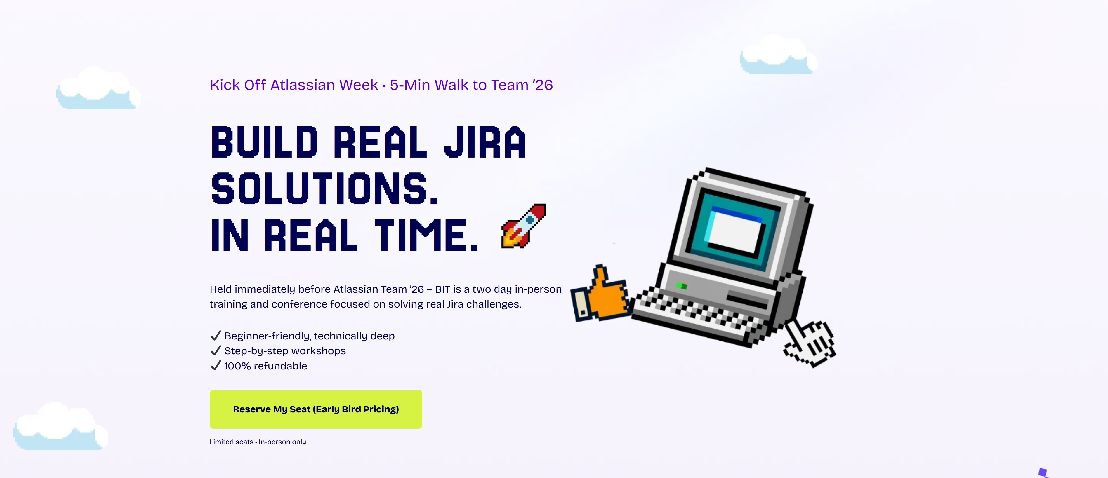 Build Real Jira Solutions. In Real Time.